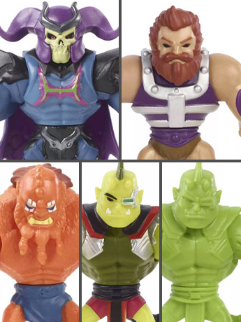 Masters of the Universe: Eternia Minis Wave 3 Set of 5 Figures