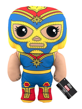 Pop! Plush Marvel Lucha Libre Captain Marvel Gallery Image 2