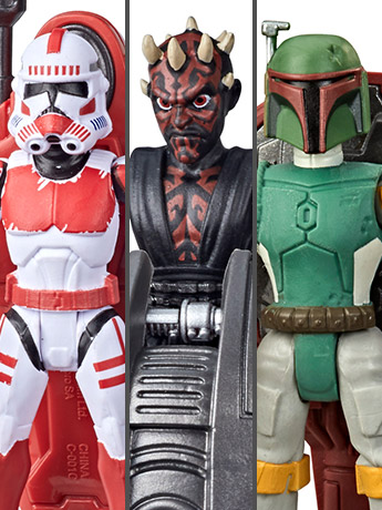 Star Wars Mission Fleet Set of 3 Figures Gallery Image 2