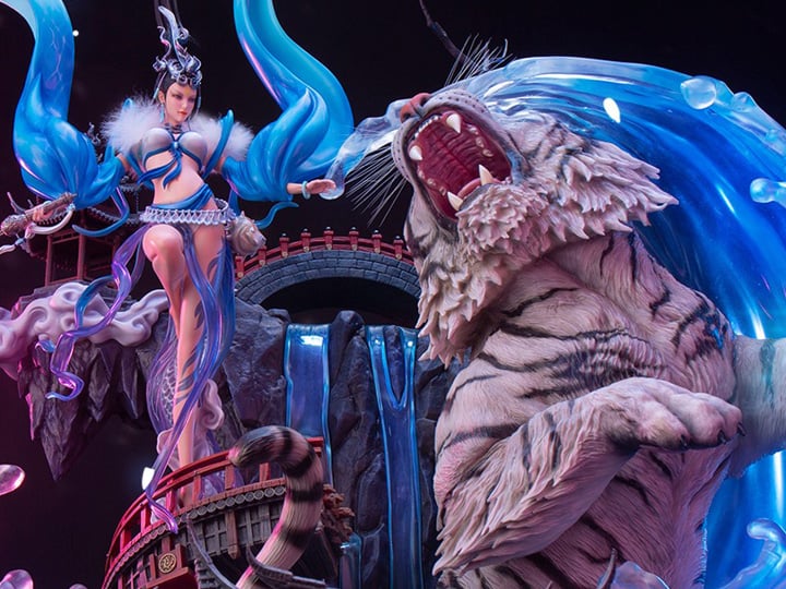 White Tiger Female Warrior Series 1/6 Scale Statue (With Bonus) Gallery Image 1