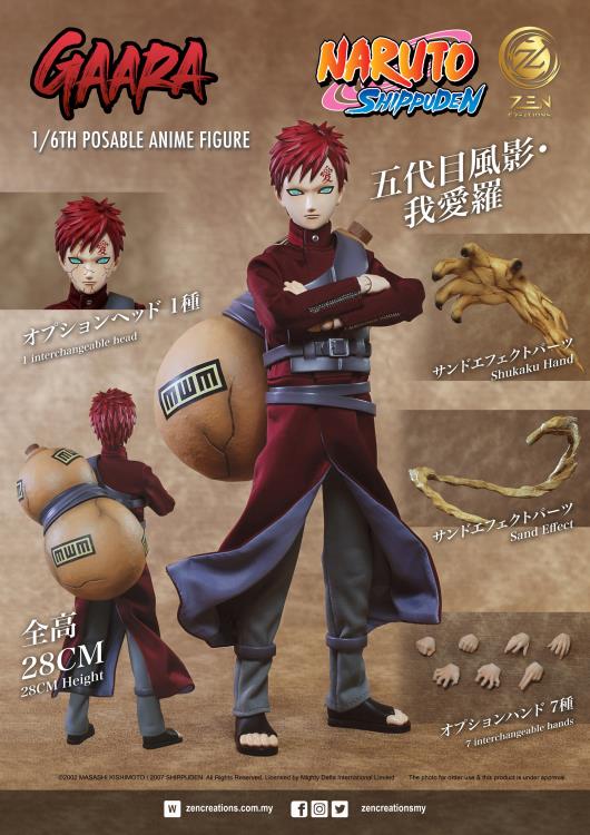 Naruto: Shippuden Gaara 1/6 Scale Figure Gallery Image 19