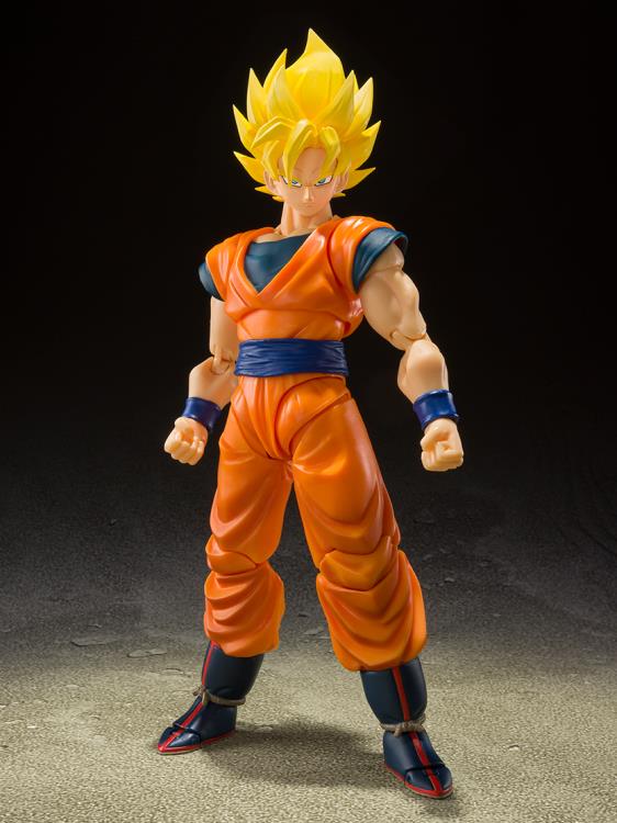 Dragon Ball Z S.H.Figuarts Super Saiyan Full Power Goku Action Figure Gallery Image 3