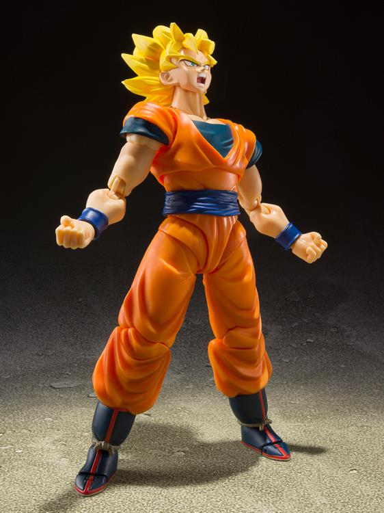 Dragon Ball Z S.H.Figuarts Super Saiyan Full Power Goku Action Figure Gallery Image 7