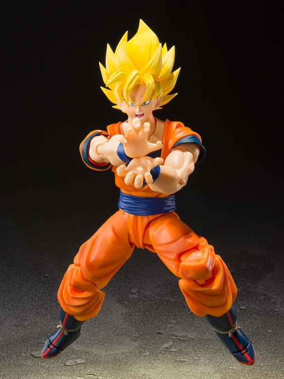Dragon Ball Z S.H.Figuarts Super Saiyan Full Power Goku Action Figure Gallery Image 4