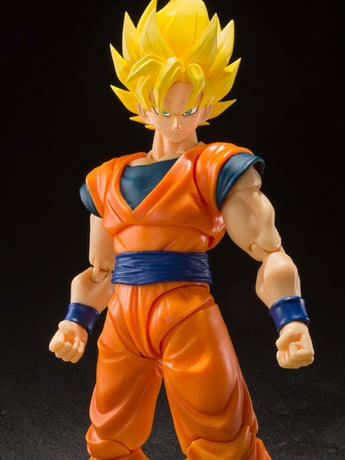 Dragon Ball Z S.H.Figuarts Super Saiyan Full Power Goku Action Figure Gallery Image 2