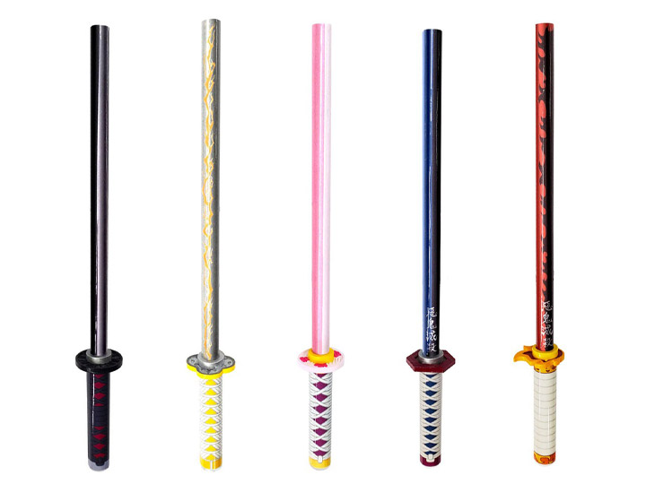 Demon Slayer: Kimetsu no Yaiba Random Pencil With Cap Set Gallery Image 1