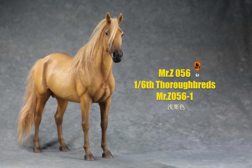 Thoroughbreds 1/6 Scale Horse (Light Chestnut) Gallery Image 3
