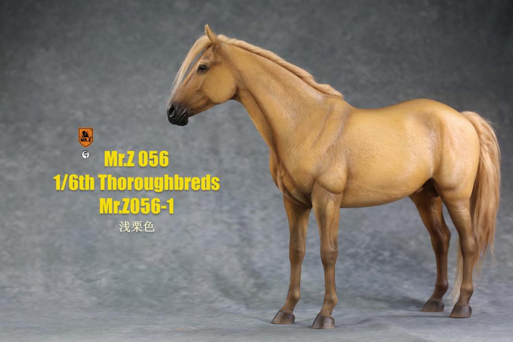 Thoroughbreds 1/6 Scale Horse (Light Chestnut) Gallery Image 5