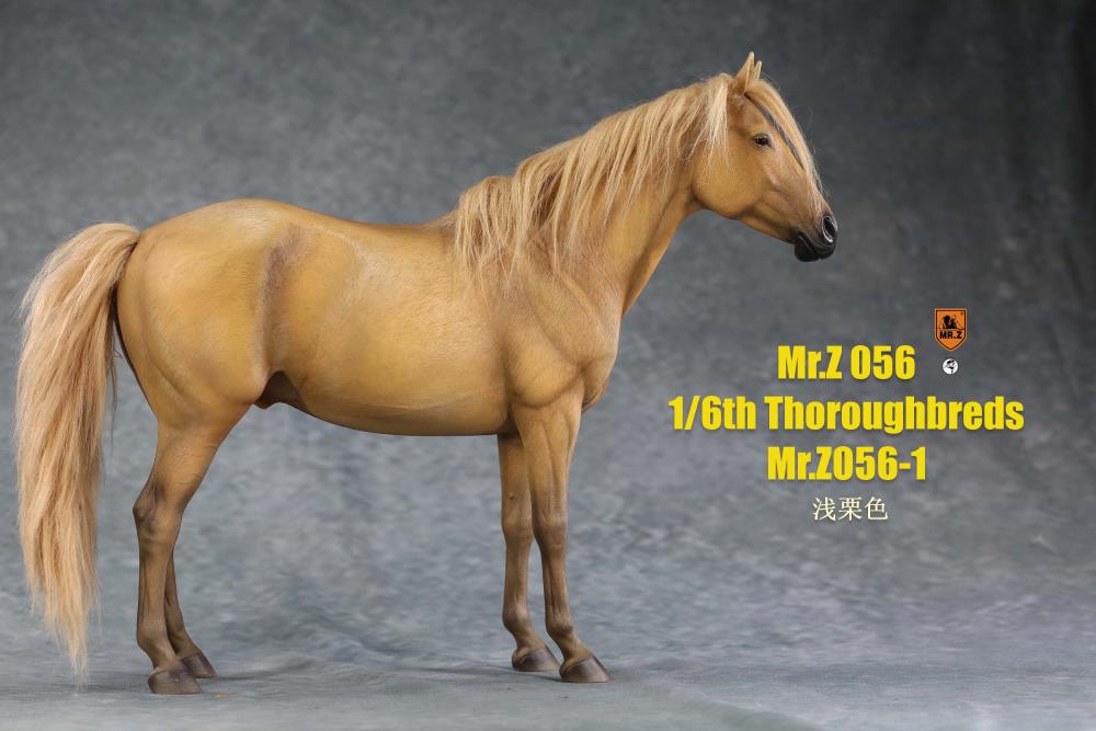 Thoroughbreds 1/6 Scale Horse (Light Chestnut) Gallery Image 6