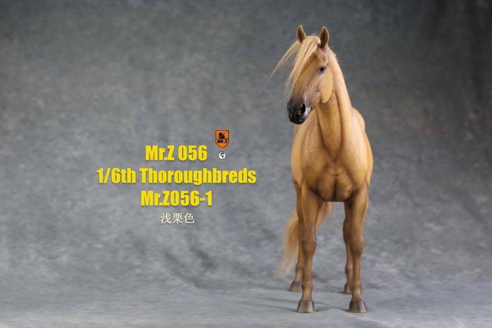 Thoroughbreds 1/6 Scale Horse (Light Chestnut) Gallery Image 4