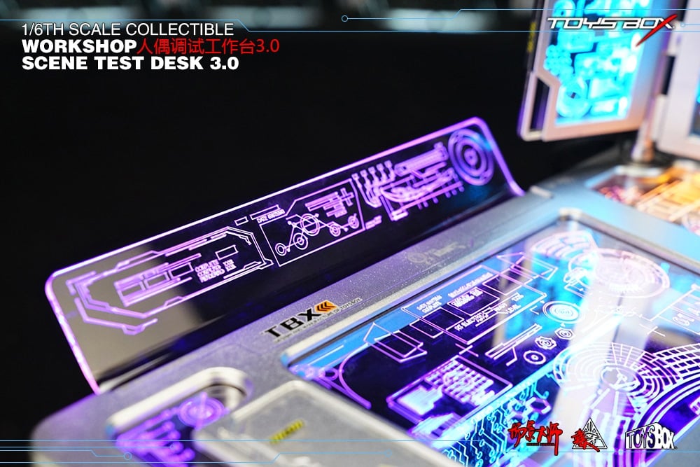 Workshop Scene Test Desk 3.0 1/6 Scale Accessory Gallery Image 7