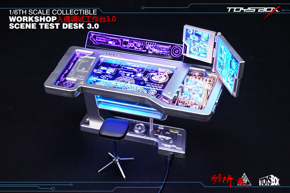 Workshop Scene Test Desk 3.0 1/6 Scale Accessory Gallery Image 14