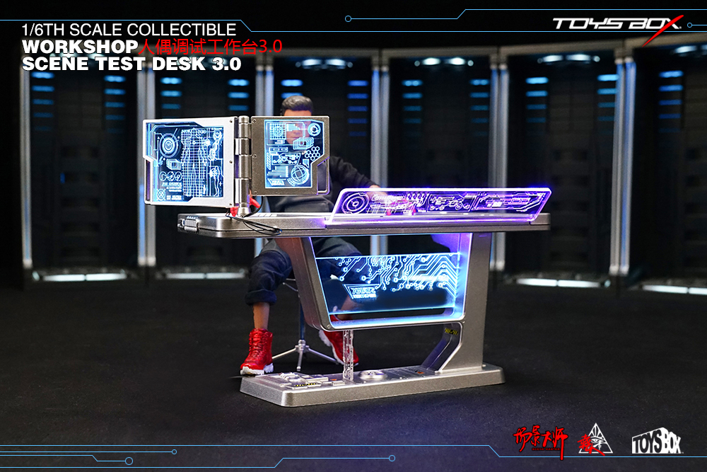 Workshop Scene Test Desk 3.0 1/6 Scale Accessory Gallery Image 3