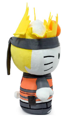 Naruto x Hello Kitty Naruto 13" Plush Gallery Image 3