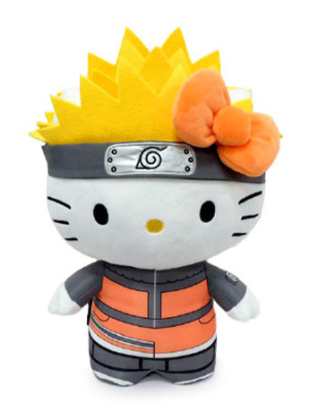 Naruto x Hello Kitty Naruto 13" Plush Gallery Image 2
