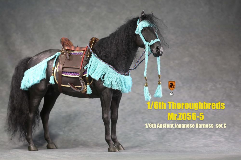 Ancient Japanese Harness (Blue) 1/6 Scale Accessory Set Gallery Image 6