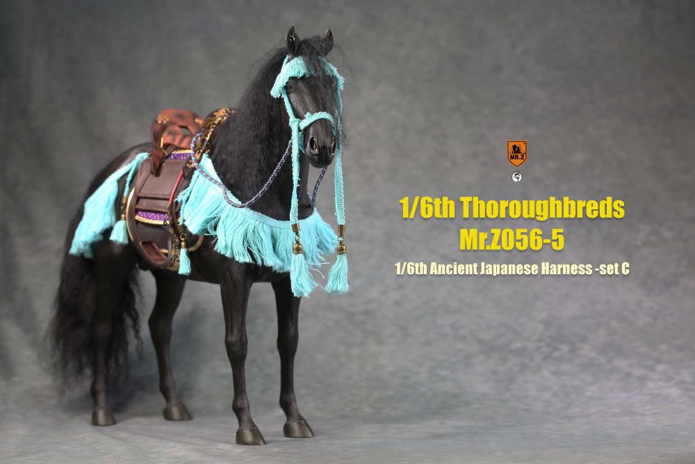 Ancient Japanese Harness (Blue) 1/6 Scale Accessory Set Gallery Image 7