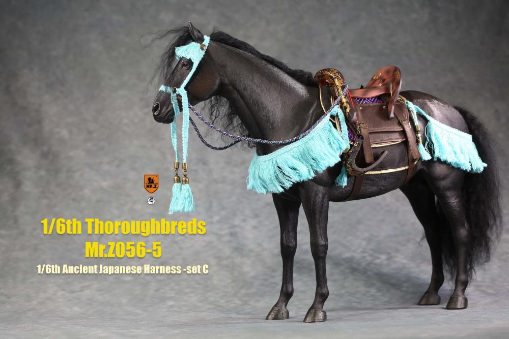 Ancient Japanese Harness (Blue) 1/6 Scale Accessory Set Gallery Image 4