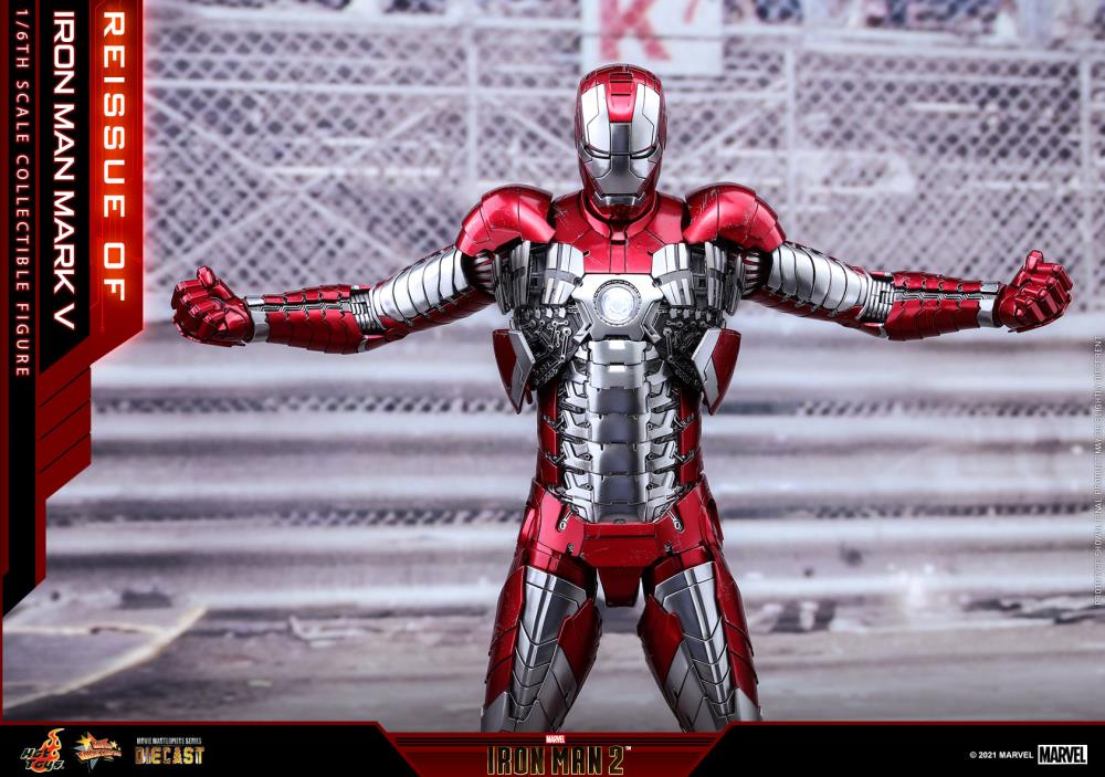 Iron Man 2 MMS400-D18 Mark V 1/6th Scale Collectible Figure (Reissue)