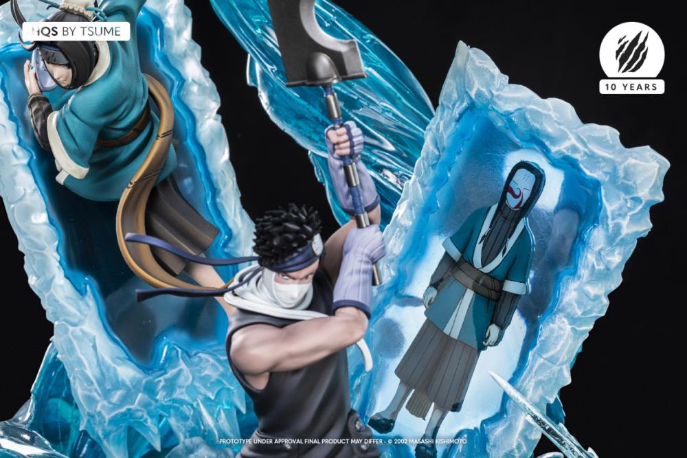 Naruto Shippuden HQS Zabuza and Haku 1/8 Scale Limited Edition Statue Gallery Image 12