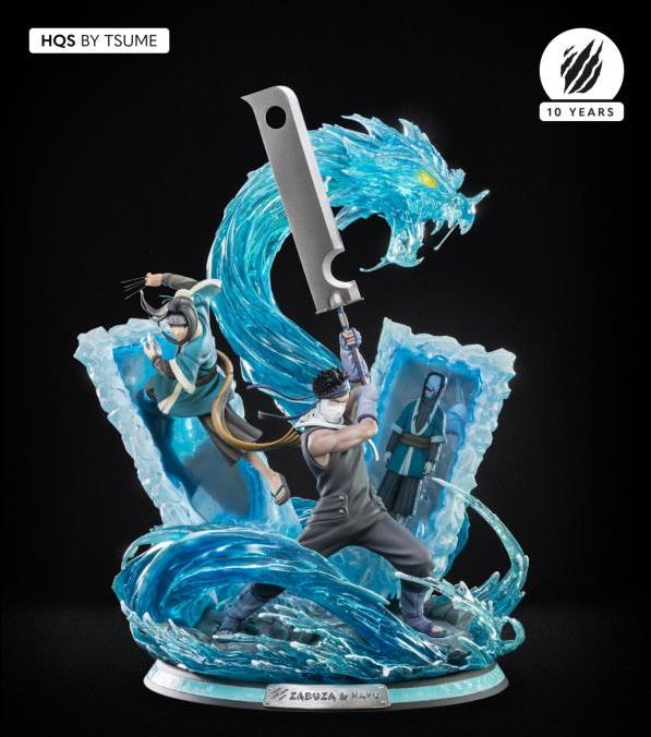 Naruto Shippuden HQS Zabuza and Haku 1/8 Scale Limited Edition Statue Gallery Image 5