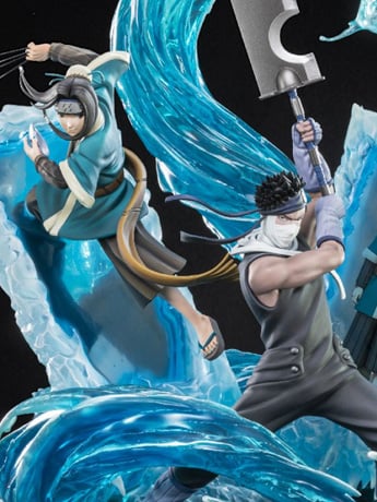 Naruto Shippuden HQS Zabuza and Haku 1/8 Scale Limited Edition Statue