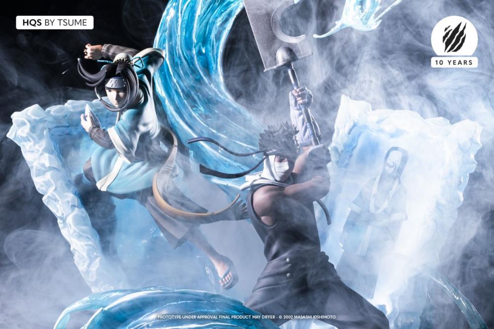 Naruto Shippuden HQS Zabuza and Haku 1/8 Scale Limited Edition Statue