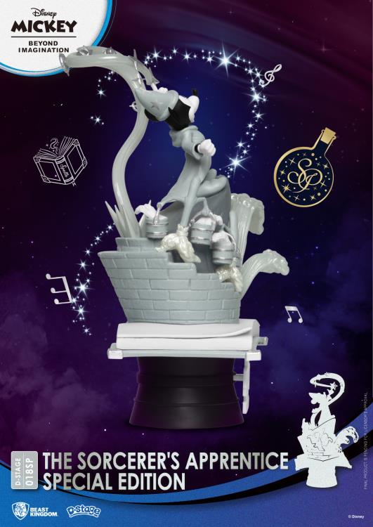 The Sorcerer's Apprentice D-Stage DS-018SP Sorcerer's Apprentice Special Edition Statue Gallery Image 5