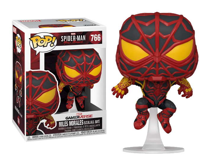 Pop! Games: Marvel's Spider-Man Miles Morales (S.T.R.I.K.E. Suit) Gallery Image 1