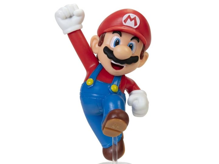 World of Nintendo Jumping Mario 2.5-Inch Scale Limited Articulation Figure Gallery Image 1