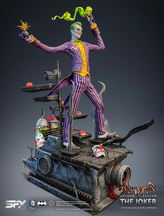 Batman: Arkham Asylum The Joker (Exclusive Ver.) 1/8 Scale Limited Edition Statue Gallery Image 10