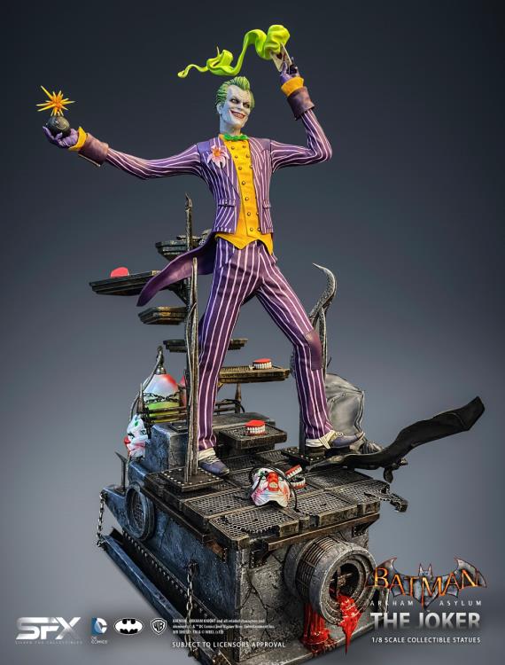 Batman: Arkham Asylum The Joker (Exclusive Ver.) 1/8 Scale Limited Edition Statue Gallery Image 3