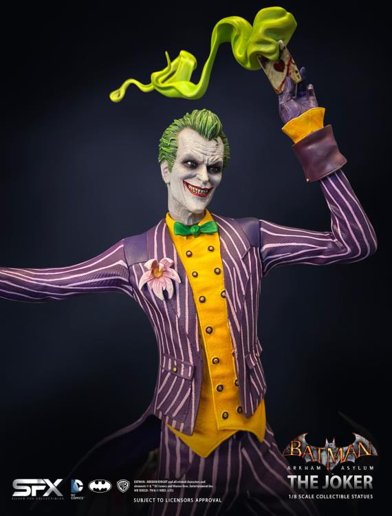 Batman: Arkham Asylum The Joker (Exclusive Ver.) 1/8 Scale Limited Edition Statue Gallery Image 14
