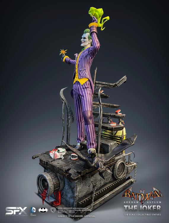 Batman: Arkham Asylum The Joker (Exclusive Ver.) 1/8 Scale Limited Edition Statue Gallery Image 5