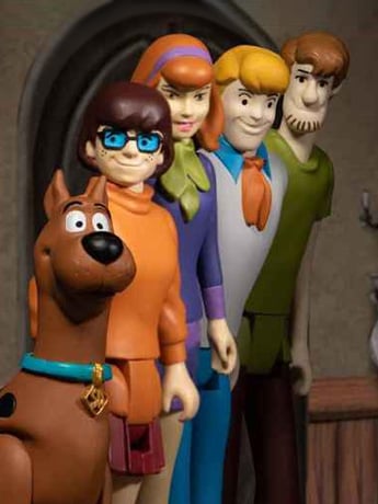 新品Scooby Doo Groovy Headstackersフィギュアセット Amazon.com: Mezco Scooby-Doo! Friends & Foes Deluxe 5 Points Boxed