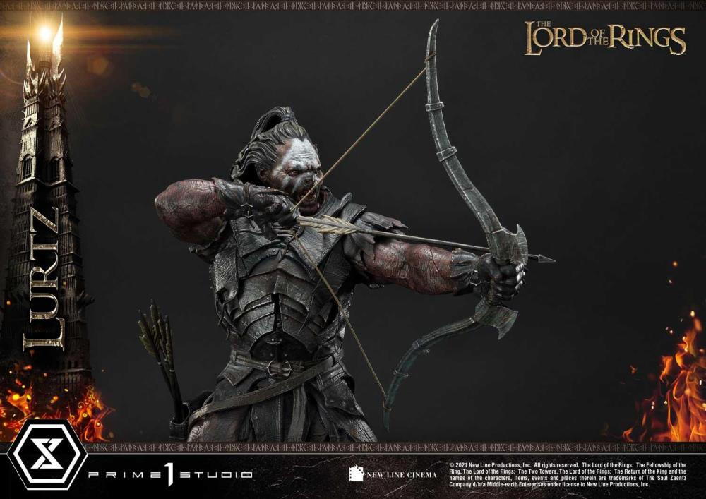 The Lord of the Rings Premium Masterline Lurtz 1/4 Scale Limited Edition Statue Gallery Image 34