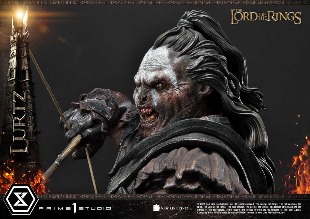 The Lord of the Rings Premium Masterline Lurtz 1/4 Scale Limited Edition Statue Gallery Image 32