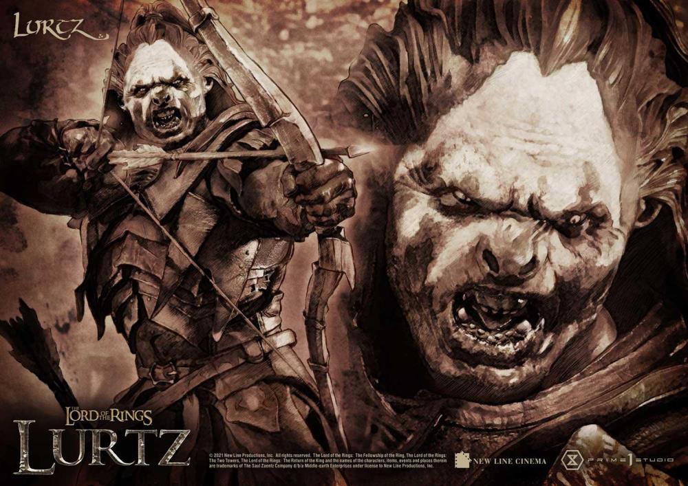 The Lord of the Rings Premium Masterline Lurtz 1/4 Scale Limited Edition Statue Gallery Image 3