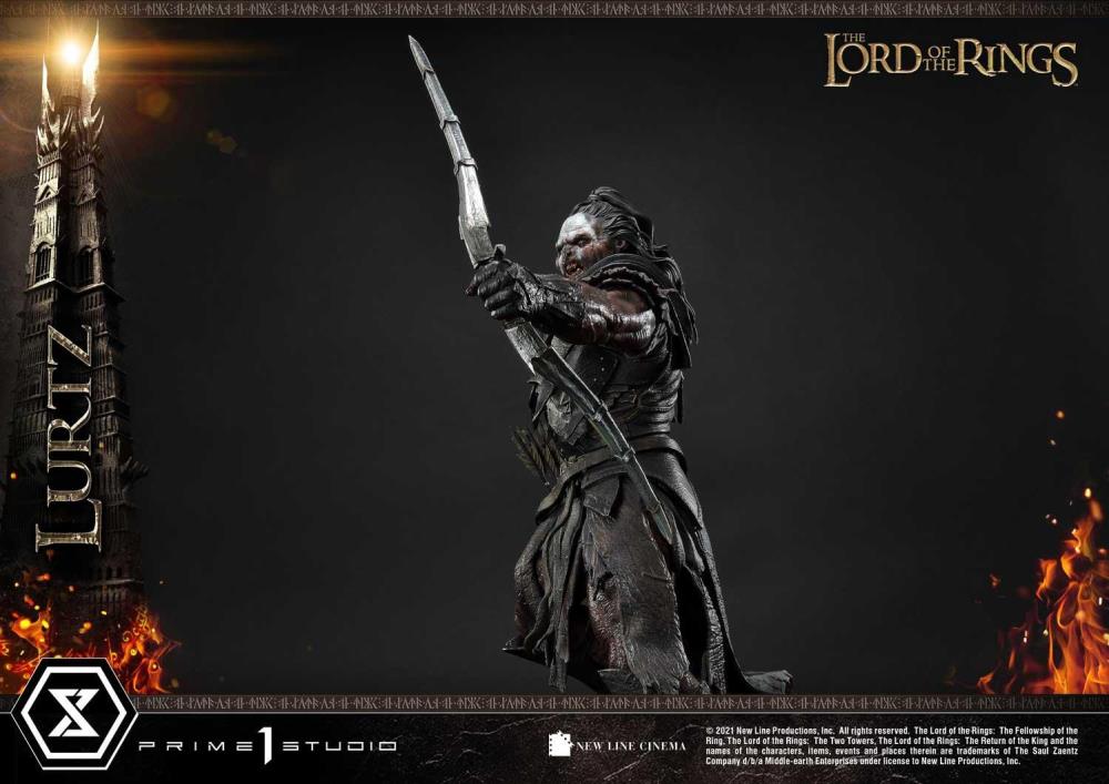 The Lord of the Rings Premium Masterline Lurtz 1/4 Scale Limited Edition Statue Gallery Image 41