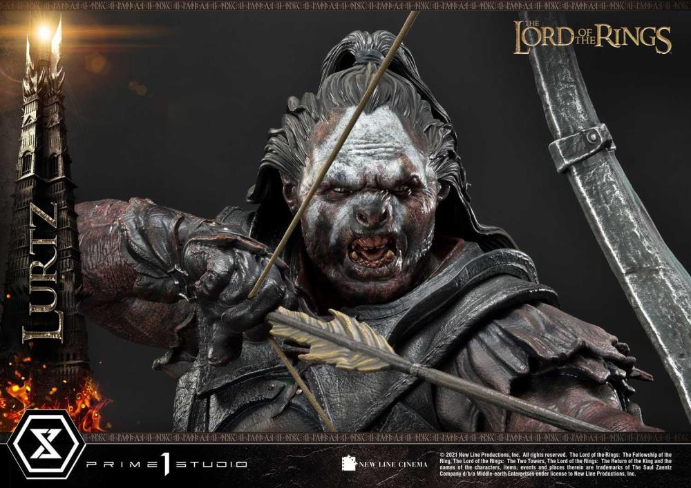 The Lord of the Rings Premium Masterline Lurtz 1/4 Scale Limited Edition Statue Gallery Image 13
