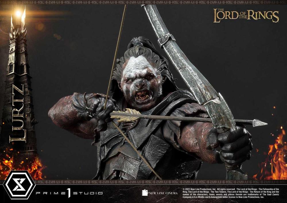 The Lord of the Rings Premium Masterline Lurtz 1/4 Scale Limited Edition Statue Gallery Image 42