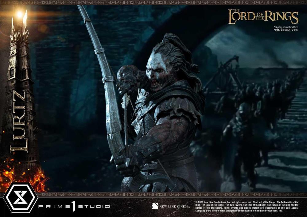 The Lord of the Rings Premium Masterline Lurtz 1/4 Scale Limited Edition Statue Gallery Image 28