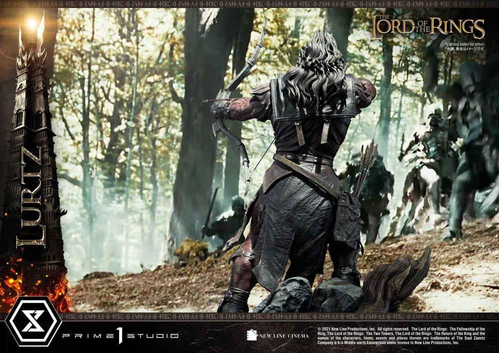 The Lord of the Rings Premium Masterline Lurtz 1/4 Scale Limited Edition Statue Gallery Image 30