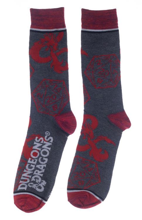 Dungeons & Dragons Crew Socks Three-Pack Gallery Image 3
