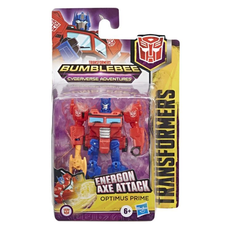 Transformers: Bumblebee Cyberverse Adventures Scout Energon Axe Attack Optimus Prime Gallery Image 4