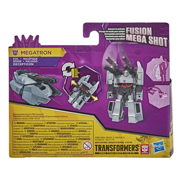 Transformers: Bumblebee Cyberverse Adventures One Step Fusion Mega Shot Megatron Gallery Image 5