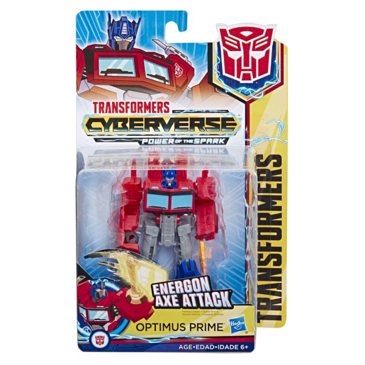 Transformers: Bumblebee Cyberverse Adventures Warrior Energon Axe Attack Optimus Prime Gallery Image 5