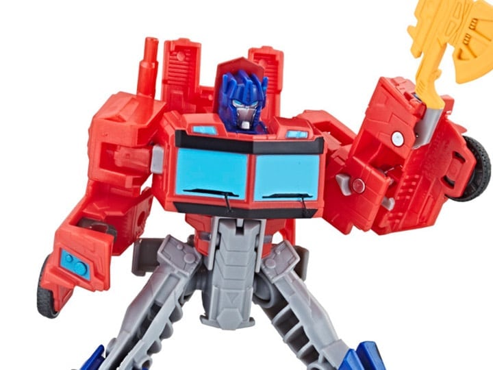 Transformers: Bumblebee Cyberverse Adventures Warrior Energon Axe Attack Optimus Prime Gallery Image 1