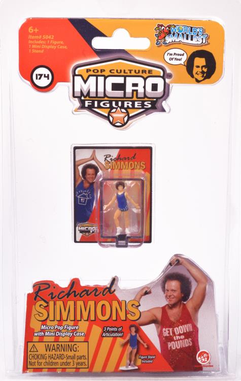World’s Smallest Richard Simmons Micro Figure Gallery Image 3