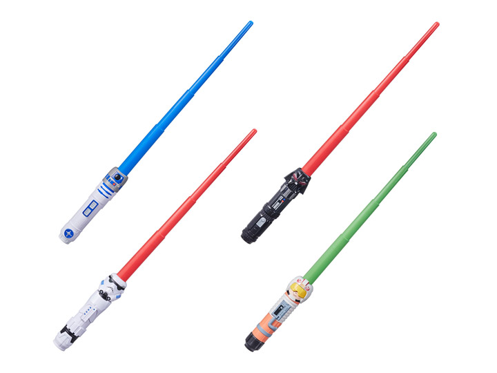 Star Wars Lightsaber Squad Wave 1 Set of 4 Lightsabers Gallery Image 1